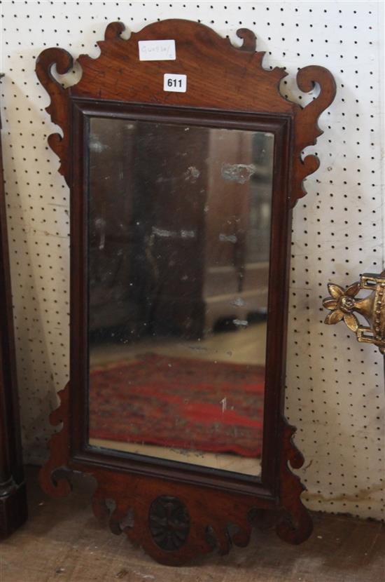 Fretworked mirror